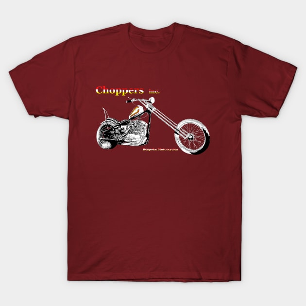 Choppers inc. Ironhead T-Shirt by motomessage